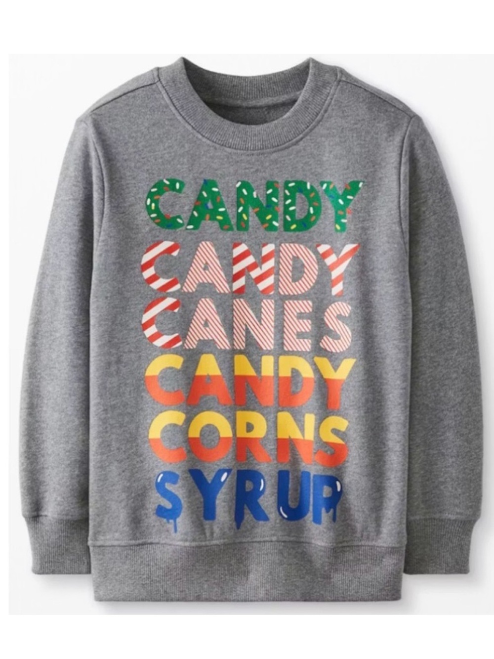 Hanna Andersson Holiday Sweatshirt “Elf”